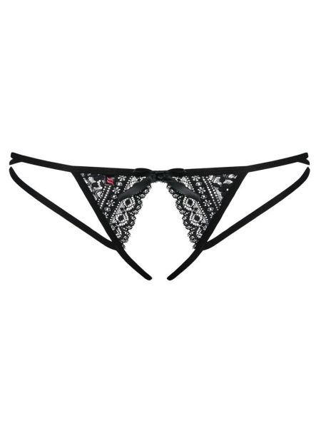 Otwarte krocze sex erotyczne stringi obsessive L/XL - 2